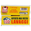Omino Bianco Detersivo Lavatrice Liquido Igienizzante 3 x 44 Lavaggi 3 x 1760 ml